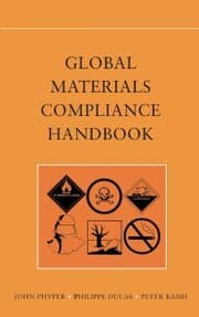 Cover von Global Materials Compliance Handbook