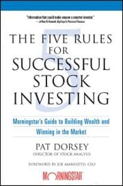 Cover von The Five Rules for Successful Stock Investing