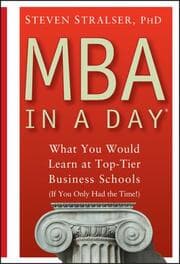 Cover von MBA In A Day