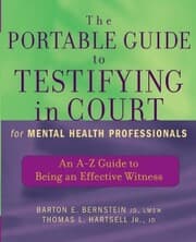Cover von The Portable Guide to Testifying in Court for Mental Health Professionals