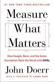 Cover von Measure What Matters