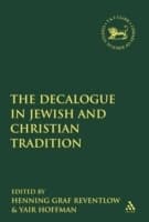 Cover von Decalogue in Jewish and Christian Tradition