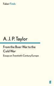Cover von From the Boer War to the Cold War