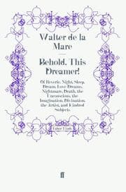 Cover von Behold, This Dreamer!