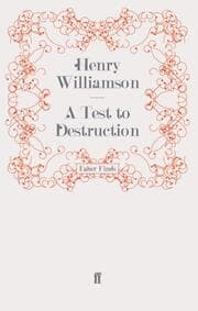 Cover von A Test to Destruction