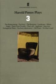 Cover von Harold Pinter Plays 3