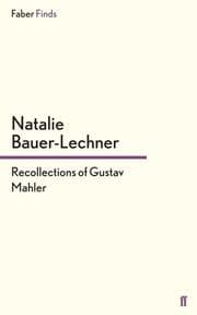Cover von Recollections of Gustav Mahler