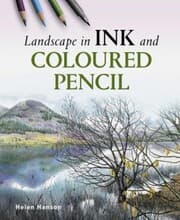 Cover von Landscape in Ink and Coloured Pencil