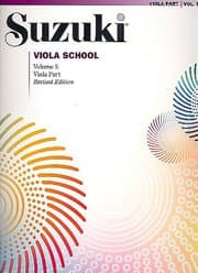 Cover von Suzuki Viola School Viola Part, Volume 5 (Revised)