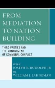 Cover von From Mediation to Nation-Building