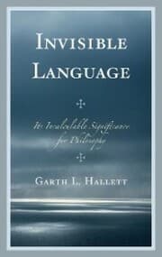 Cover von Invisible Language