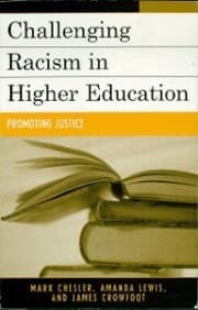 Cover von Challenging Racism in Higher Education