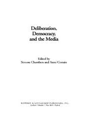 Cover von Deliberation, Democracy, and the Media