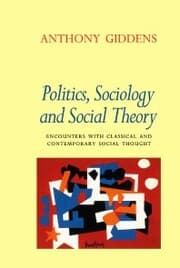 Cover von Politics, Sociology and Social Theory