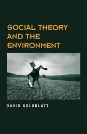 Cover von Social Theory and the Environment