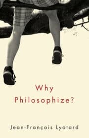Cover von Why Philosophize?