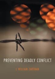 Cover von Preventing Deadly Conflict