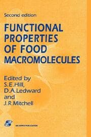 Cover von Functional Properties of Food Macromolecules