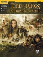 Cover von The Lord of the Rings Instrumental Solos: Alto Sax