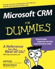 Cover von Microsoft CRM For Dummies
