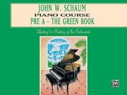 Cover von John W. Schaum Piano Course, Pre-A: The Green Book