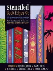 Cover von Stenciled Book Edges Kit