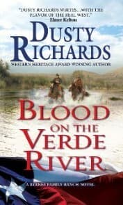 Cover von Blood on the Verde River A Byrnes Family Ranch Western