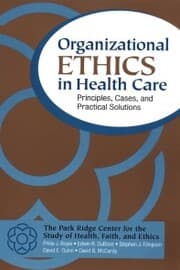 Cover von Organizational Ethics in Health Care