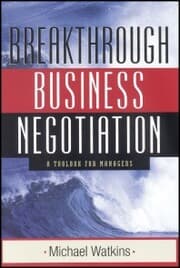 Cover von Breakthrough Business Negotiation
