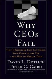 Cover von Why CEOs Fail