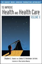 Cover von To Improve Health and Health Care Volume X