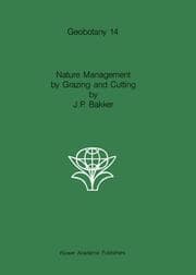 Cover von Nature Management by Grazing and Cutting
