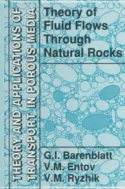 Cover von Theory of Fluid Flows Through Natural Rocks