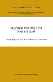 Cover von Progress in Fuzzy Sets and Systems