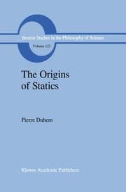 Cover von The Origins of Statics