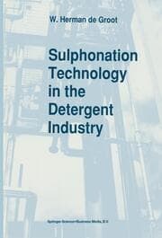 Cover von Sulphonation Technology in the Detergent Industry