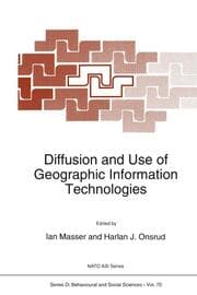 Cover von Diffusion and Use of Geographic Information Technologies