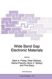 Cover von Wide Band Gap Electronic Materials