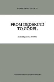 Cover von From Dedekind to Gödel
