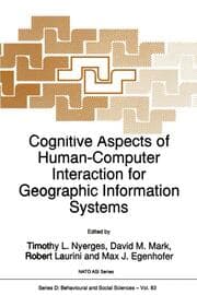 Cover von Cognitive Aspects of Human-Computer Interaction for Geographic Information Systems