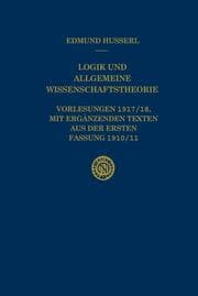 Cover von Logik und Allgemeine Wissenschaftstheorie