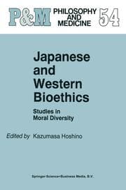 Cover von Japanese and Western Bioethics