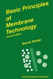 Cover von Basic Principles of Membrane Technology
