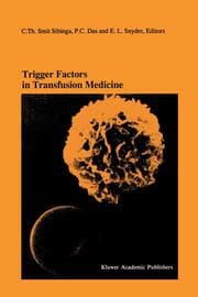 Cover von Trigger Factors in Transfusion Medicine