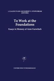 Cover von To Work at the Foundations