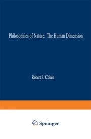 Cover von Philosophies of Nature: The Human Dimension