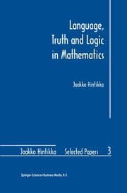Cover von Language, Truth and Logic in Mathematics