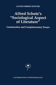 Cover von Alfred Schutz's Sociological Aspect of Literature