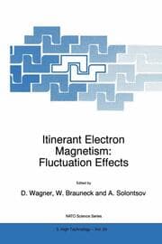 Cover von Itinerant Electron Magnetism: Fluctuation Effects