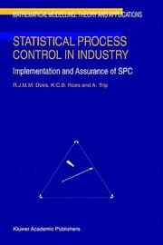 Cover von Statistical Process Control in Industry